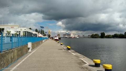 Szczecin. Odra zachodnia